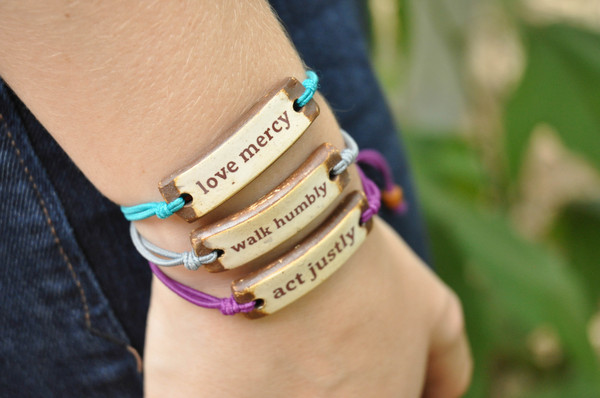 Micah 6:8 Bracelets